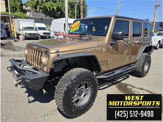 2015 Jeep Wrangler Unlimited Sport Suv 4D