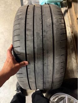 Porsche rims and tires