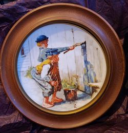 Norman Rockwell - Tom Sawyer Series Plates