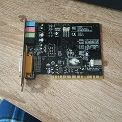 Maddog SC3000 Internal Sound Card PCI 2.2, 5.1/16 Bit
