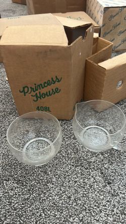 Original Vintage Princess House Sugar and Creamer cups