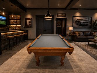 8’ Olhausen Pool Table + Free Pro Delivery & Setup
