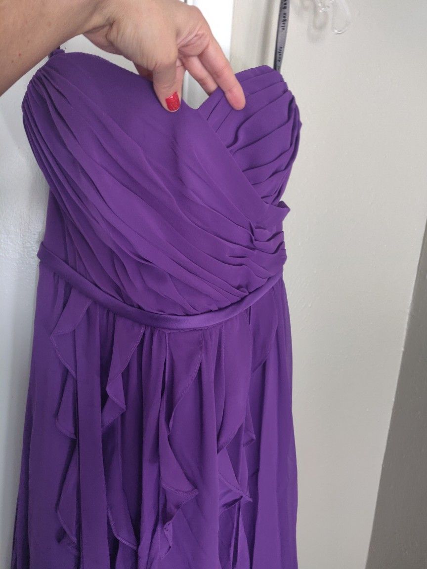 Dress, Purple, Long, Size 8