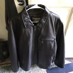 LEATHER JACKET XL