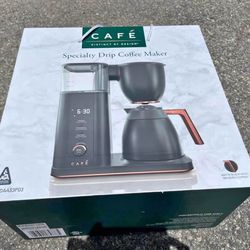 New Cafe Drip Coffee Maker machine 10 Cup Matte Black Insulated Thermal Carafe + Wifi connected