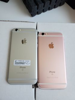 IPHONE 6S 64 GB FACTORY UNLOCKED EXCELLENT CONDITION EACH $200