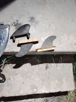 Side Fins for a small surfboard
