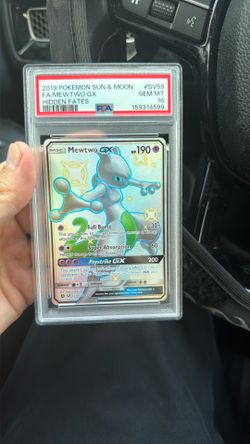 MEWTWO HIDDEN FATES PSA 10