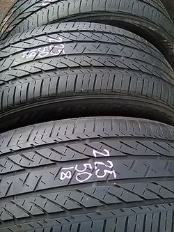 225 50 18 three very good car tires $20 each