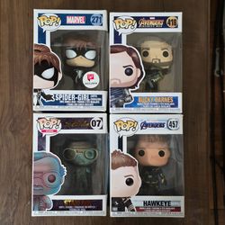 Funko Pop! Vinyl 4-Pack Marvel: Spider-Girl Walgreens Exclusive, Stan Lee