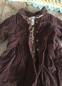 Grils light dress jacket style 7-12 month