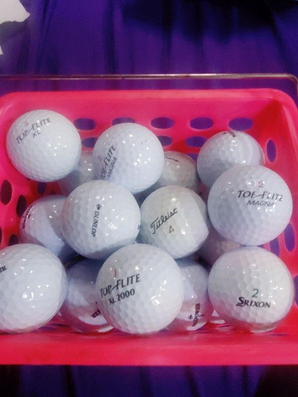 Used Golf Balls, Good Cond. 32x