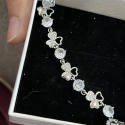 crystal diamond bracelet