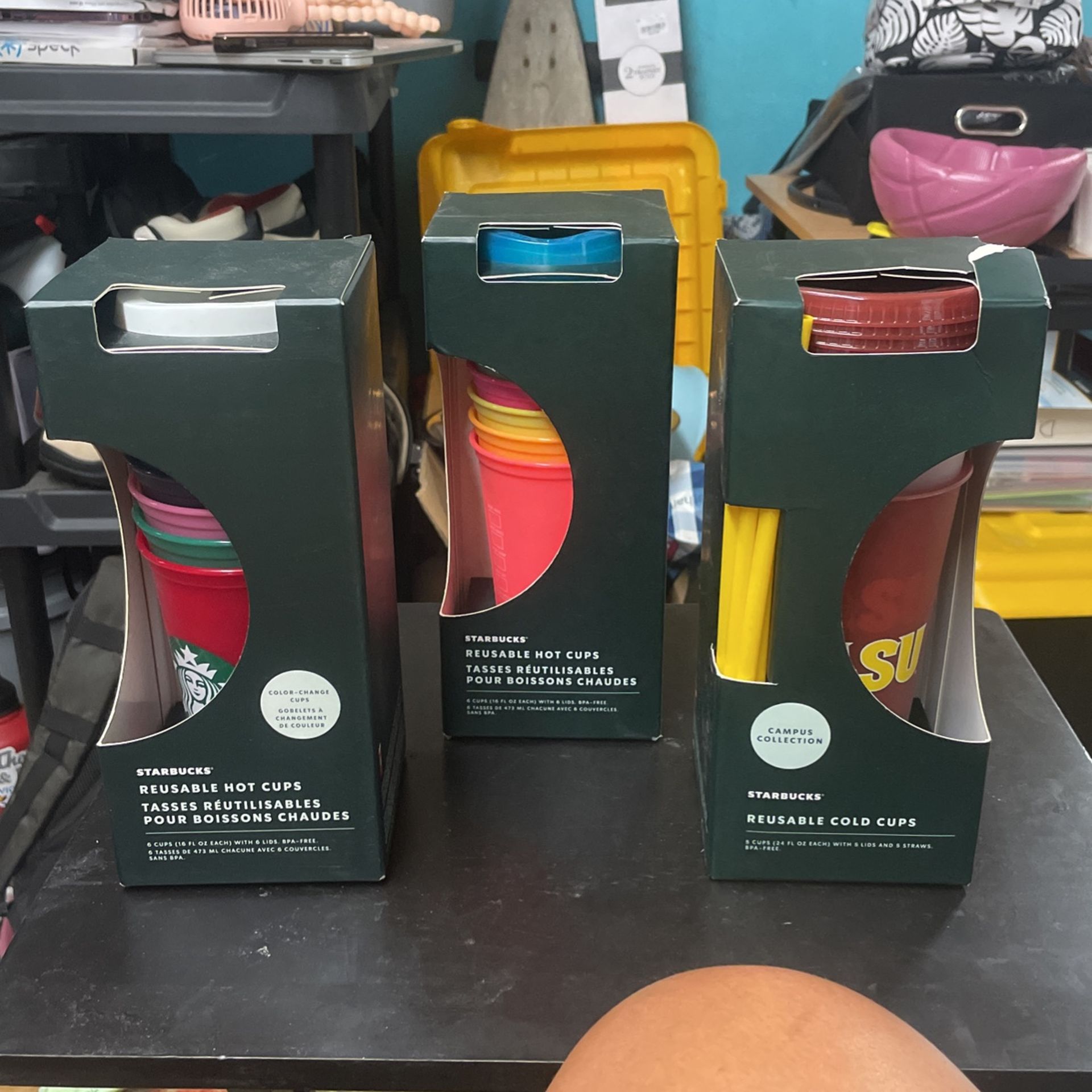 Starbucks Cold/Hot cups