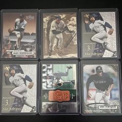 Alex Rodriguez Star Baseball Player Card Bundle