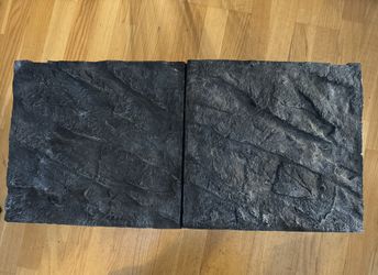 3D Slate Foam Terrarium Background 40 gal.