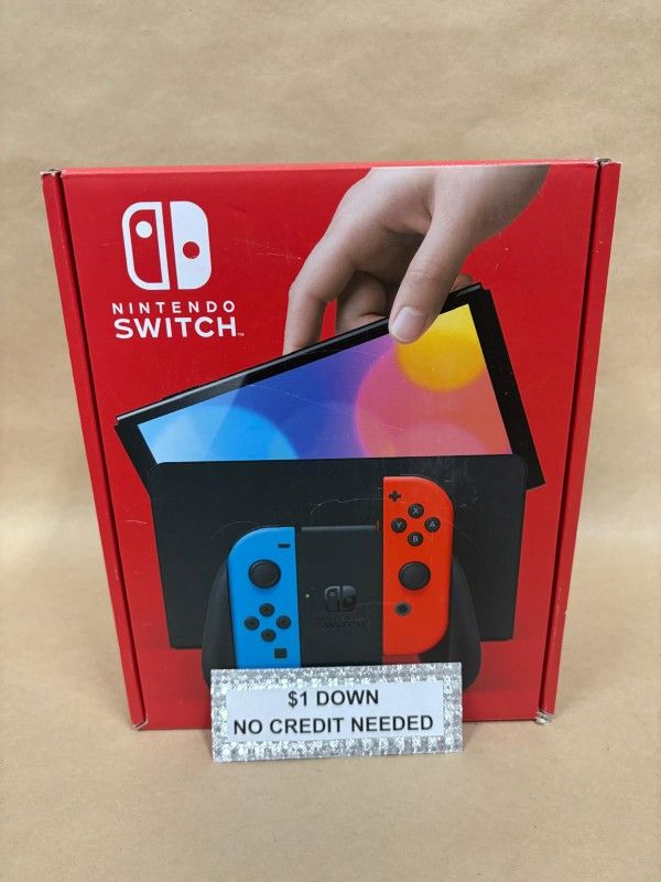 Nintendo Switch Oled Game Console New - Pay $1 today and pay the rest later -