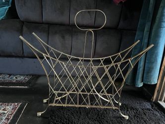 Vintage Magazine Holder