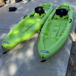 2 Kayaks Pelican Brand