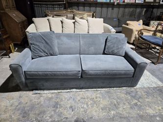Beautiful Powddr Blue Sofa Sleeper