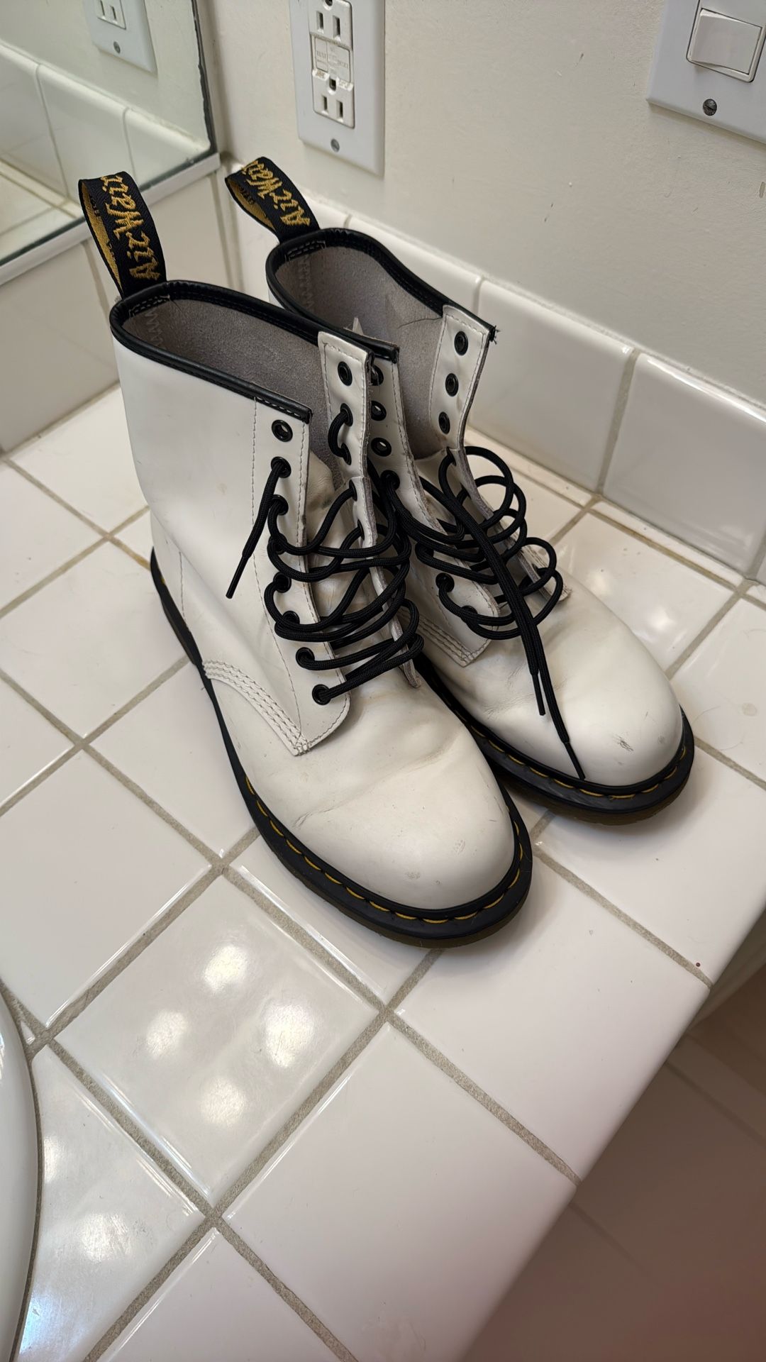 Dr. Martens. Air wait