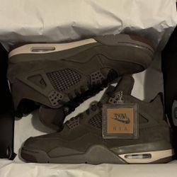 Size 14 Jordan 4 Retro A Ma Maniere Dark Mocha