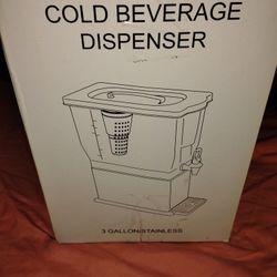 3 Gallon Cold Beverage Dispenser 