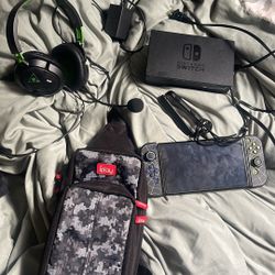 Nintendo Switch With Accessories & Games