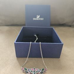 Swarovski Multi-colored Gem Necklace