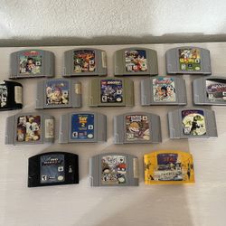 N64 Game Lot Bundle