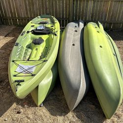 4 1 Man Kayaks For Sale $50 Each Buy 1 Or All