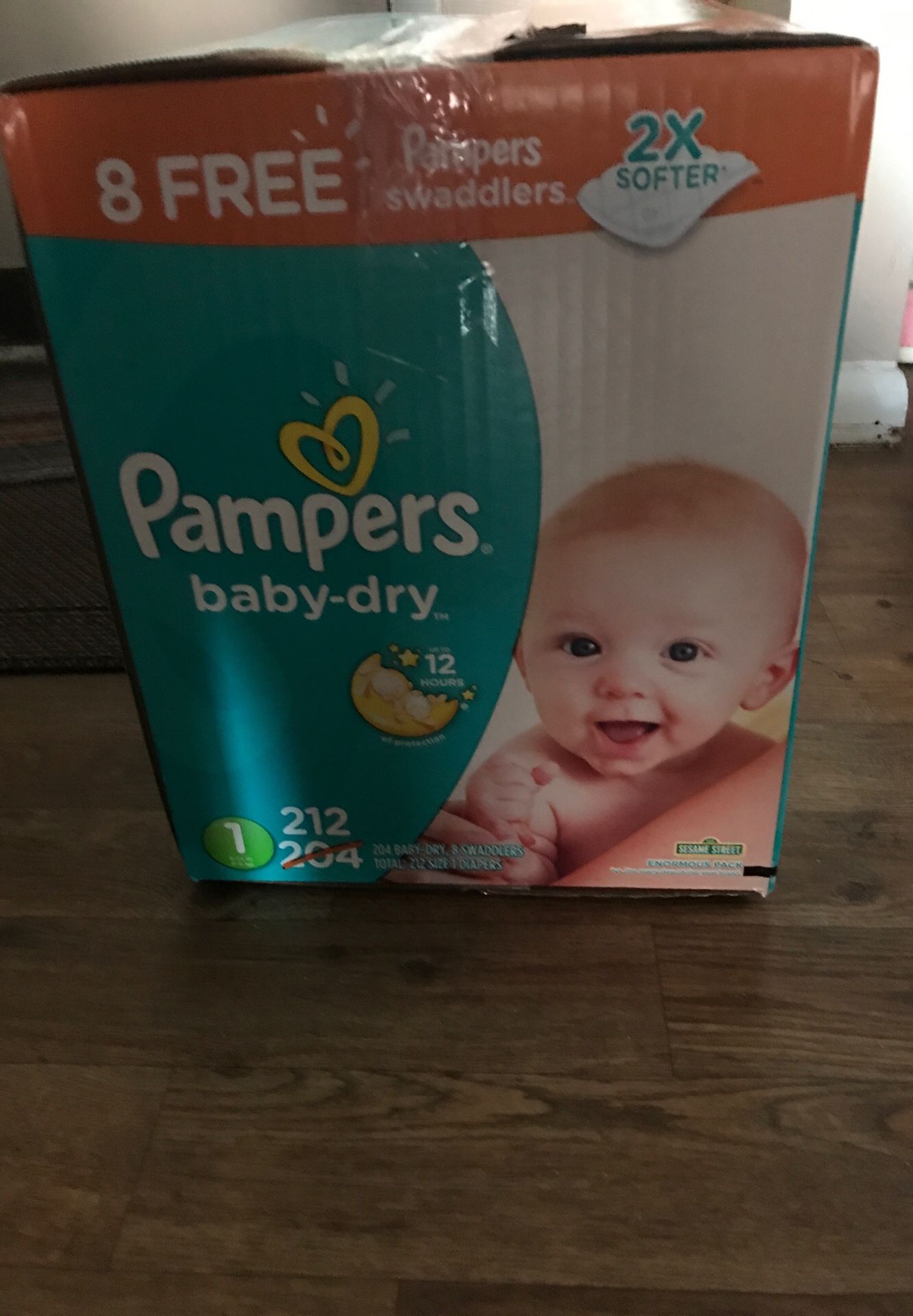 Pamper diaper size 1