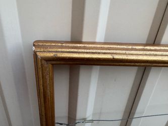 Gold Wood Picture Frame vintage frames