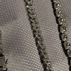 Real Sterling Silver Chains 925 “20-$30,22”. $40 New