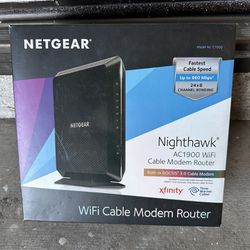 Netgear Nighthawk AC1900 Cable Modem Router