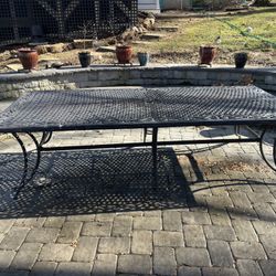 Outdoor Metal Table 