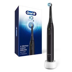 Oral-B iO 2 Electric Toothbrush (Black) w/Travel Case