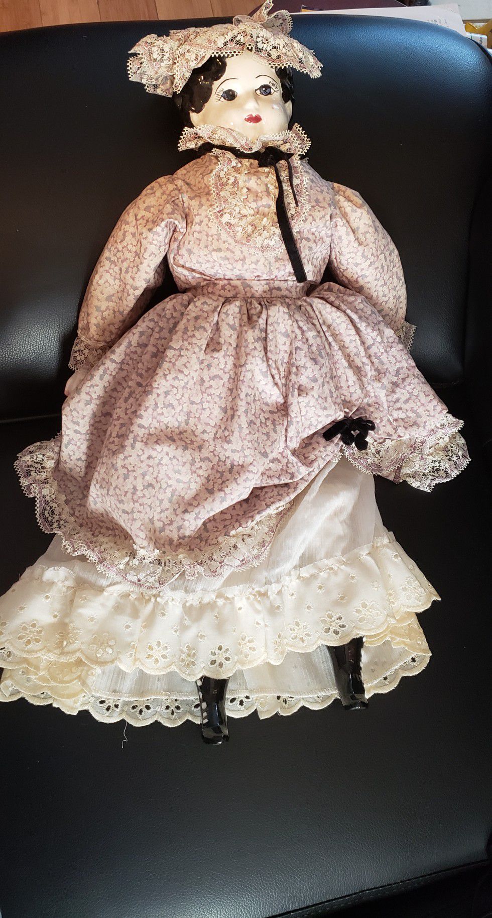 Vintage Chinese Head doll