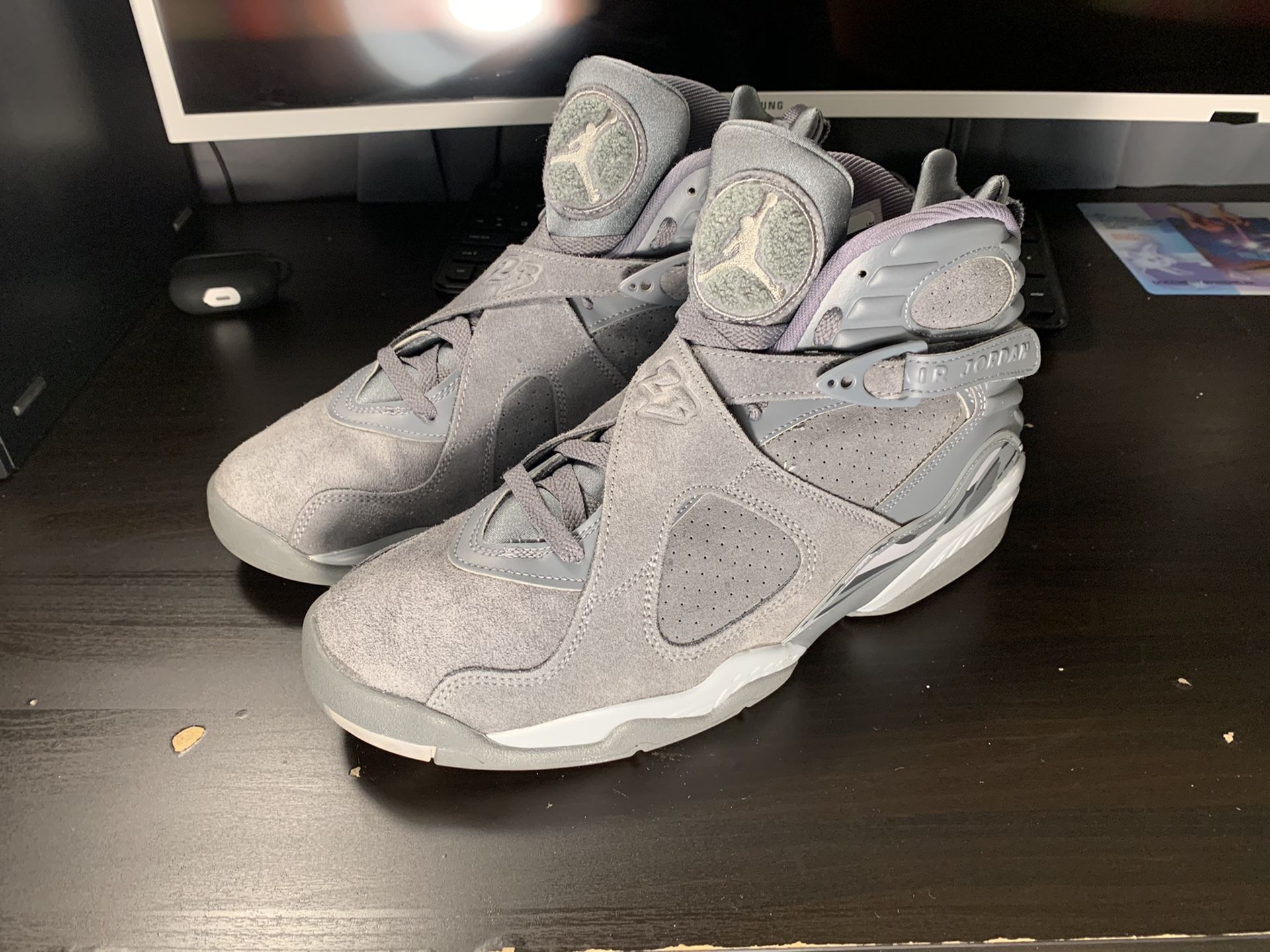 Jordan 8 cool grays