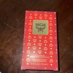 RARE MCM FESTIVE Discontinued RED EDP PARFUM COLLECTOR'S Edition 2.5 Oz
