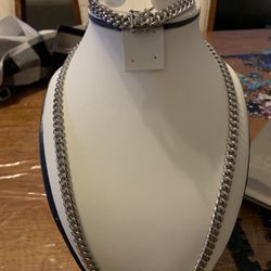 Small cuban link set (8mm)