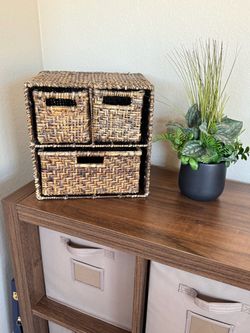 Hyacinth storage bin