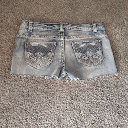 Light Washed Jean shorts