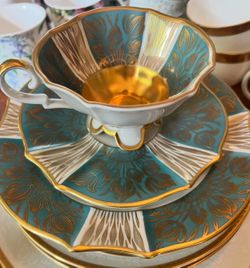 Teacup Trio Luncheon Set