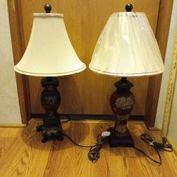2 Odd Table Lamps 2