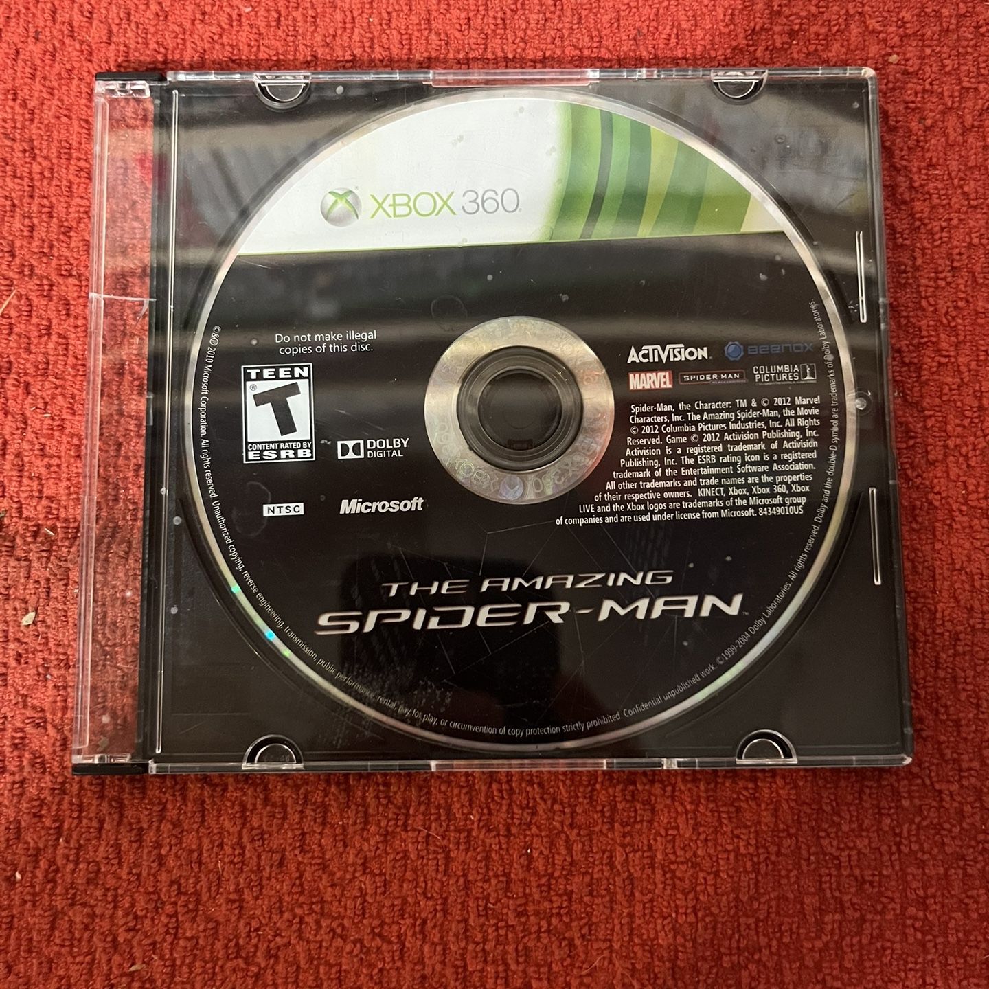 Amazing Spiderman for Xbox360