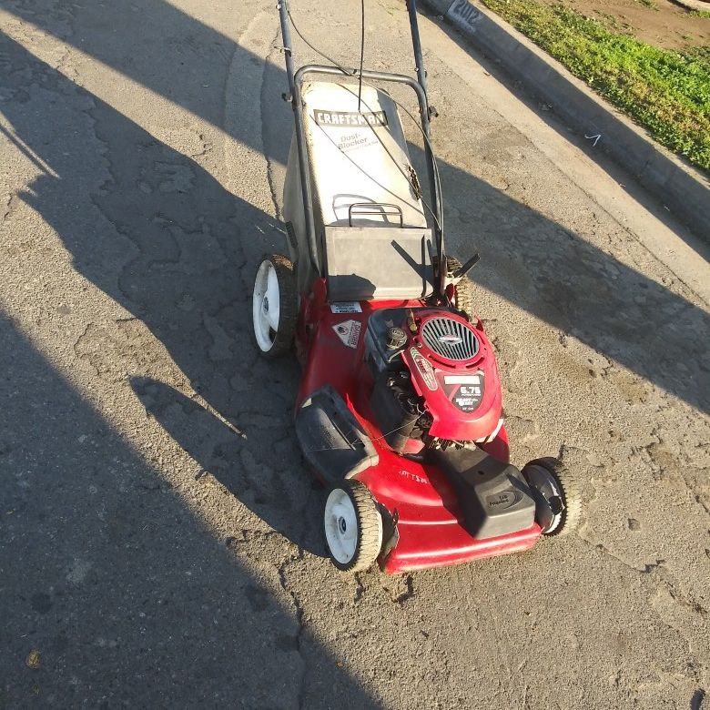 Craftsman Lawn Mower 6.75HP Ready Start Gas Self Propelled for Sale in Fresno CA OfferUp