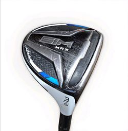 Taylormade Sim Max 3 wood 15°,Regular flex ventus blue, jumbo grip