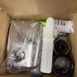 Meat Grinder & Slicer Shredder Attachments for KitchenAid Stand Mixer, Meat Grinder with Sausage Stuffer Tubes and Slicer Shredder Set, 2 Pcs Attachme