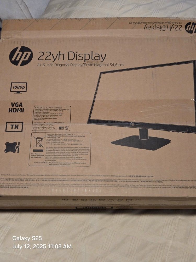 HP 22 Inch Monitor